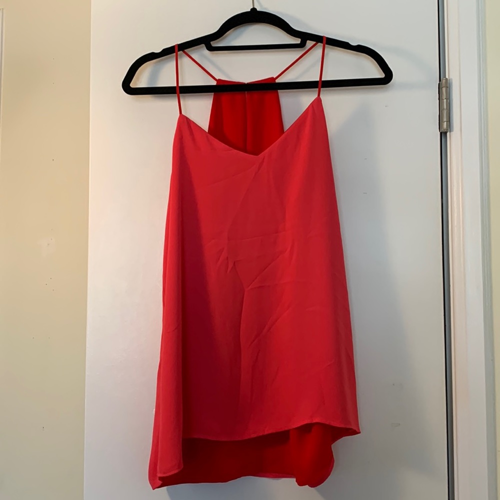 Reversible pink / red tank